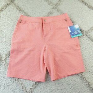 Coolibar Pink Bermudas Versatile Casual Shorts